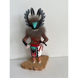 Native American Hopi carved Corn Maiden Signed Kachina Doll